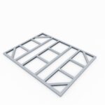 DODATKI ZA KOVINSKE HIKE GLOBEL TALNI OKVIR GLOBEL 8X6 D234 X 175 CM (F86GAL)